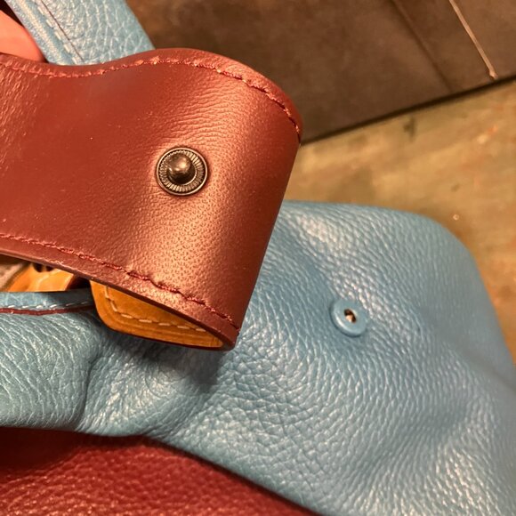 Coach Bandit Hobo Bag Goldenrod Multi Leather - Picture 5 of 13